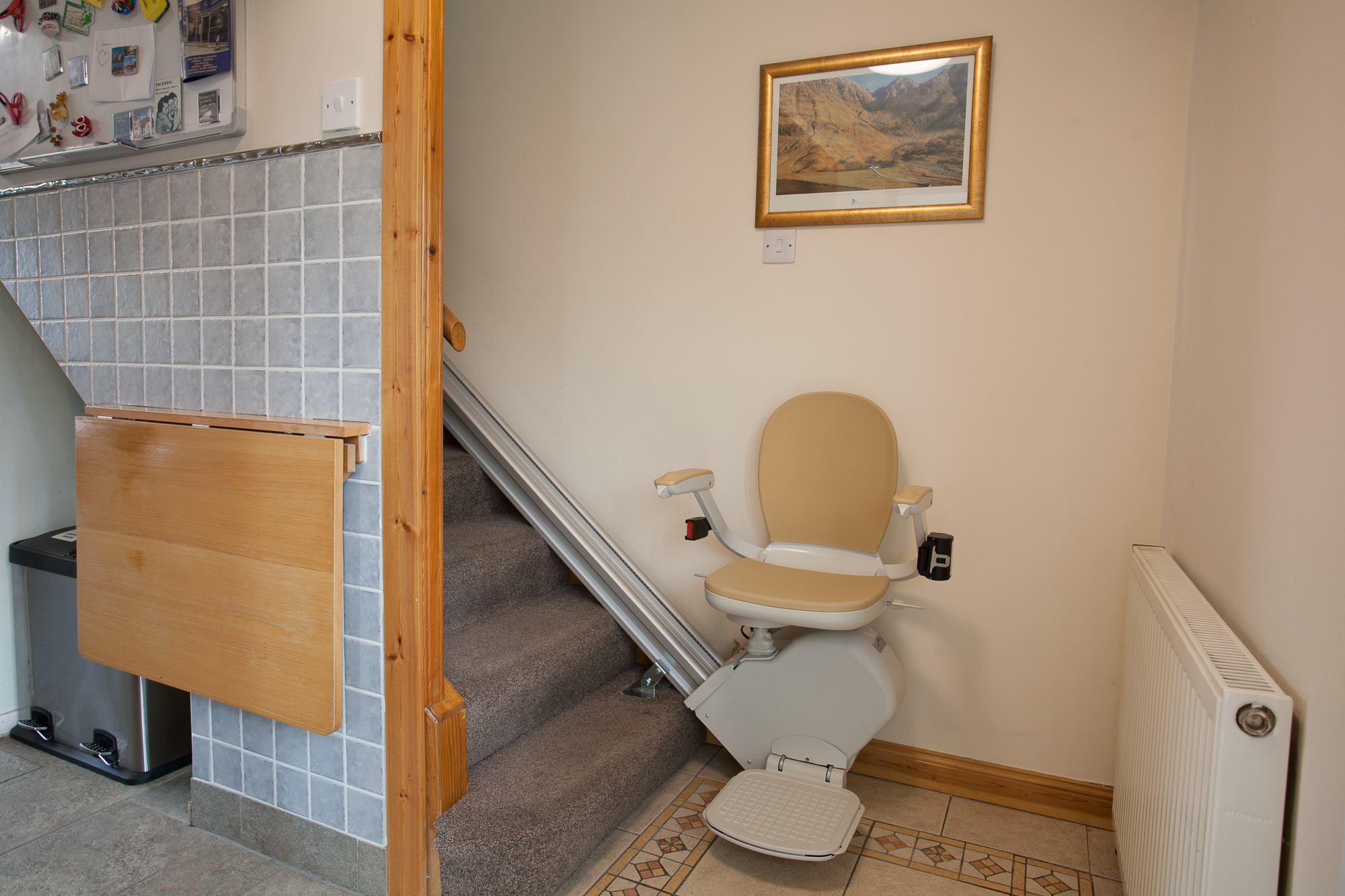 The stair lift